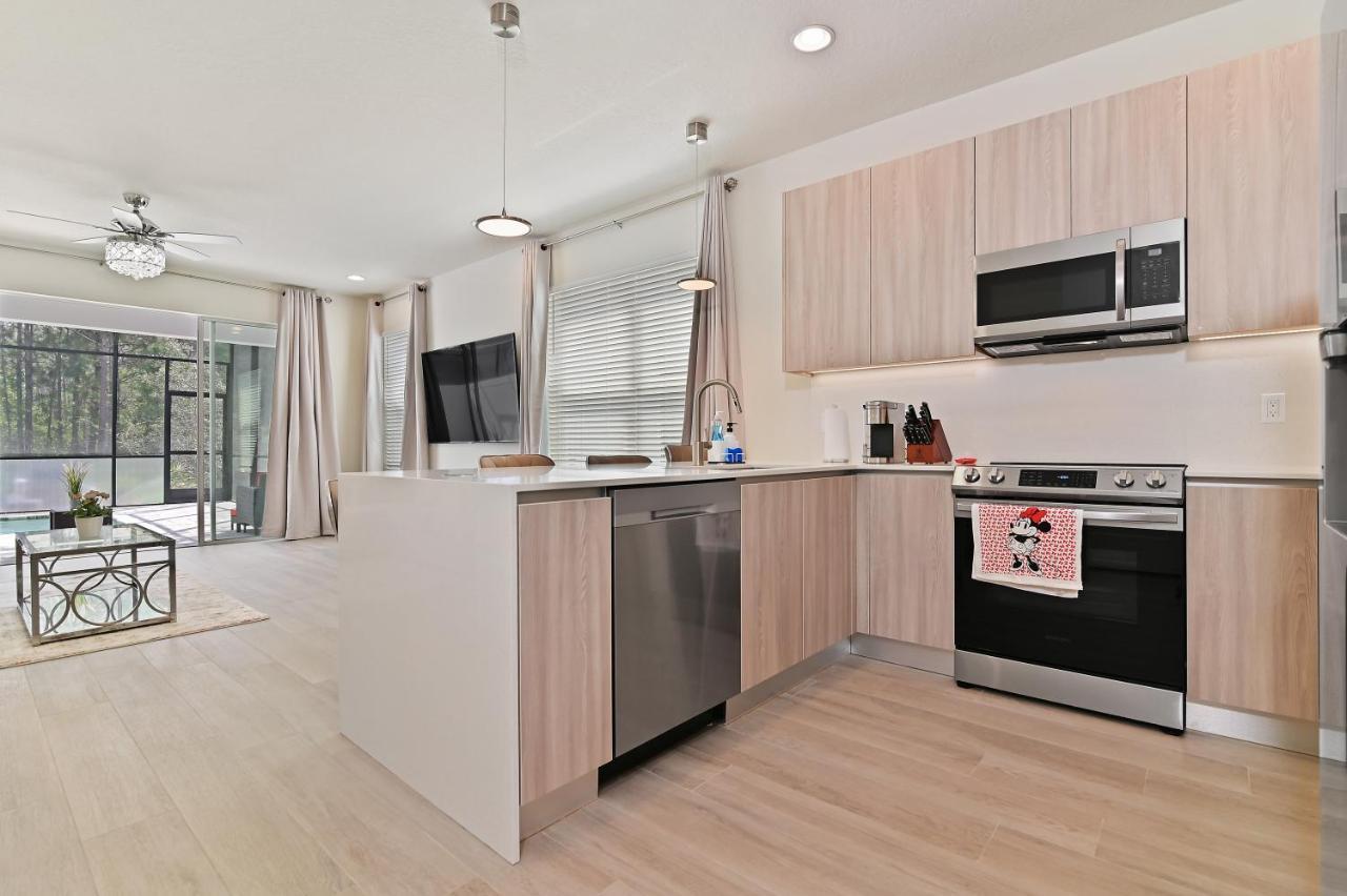 New Modern & Spacious Townhouse Near Disney - 4Br And 3Fb Orlando Eksteriør billede